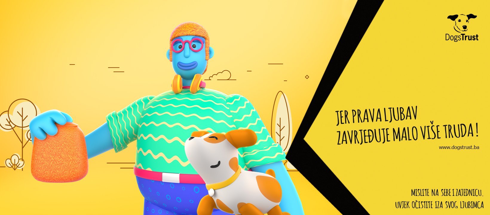 Očistite iza svog psa, jer on to sam ne može, a to je i zakonska obaveza