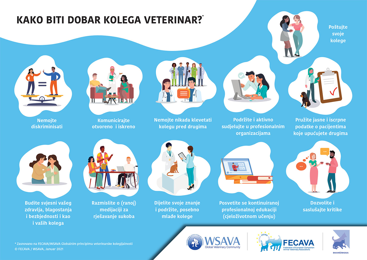 Kako biti dobar kolega veterinar?
